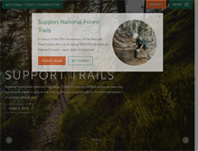 Tablet Screenshot of nationalforests.org